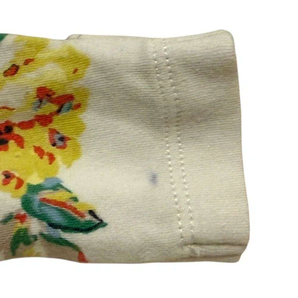 Joules Baby Girls Footed Sleeper – Floral Razzmatazz Print – Size 0-3 Months - Picture 4 of 8